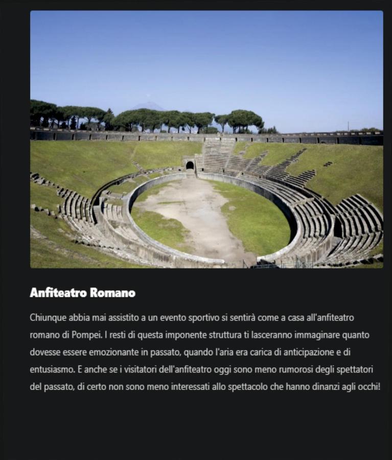 Pompei Palace B&B Eksteriør bilde
